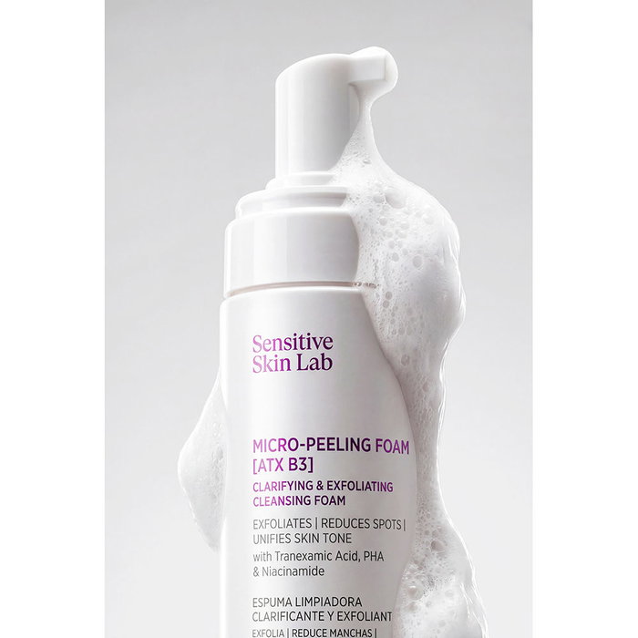Sensilis Micro-Peeling Foam [ATX B3] Espuma Limpiadora Clarificante y Exfoliante 200 ml