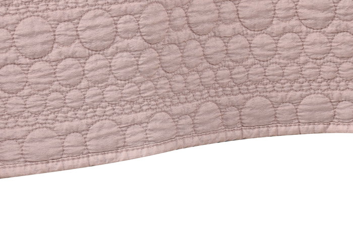 DKD Home Decor Colcha Malva Cottage 260 x 180 cm (2 Unidades) Poliester