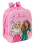 Safta Mochila Guardería Barbie 3D con Bolsillo Red