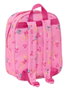 Safta Mochila Guardería Barbie 3D con Bolsillo Red