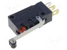 Aratas (Formerly Omron Components) Microconmutador SNAP ACTION D2VW-5L2-1 SPDT con palanca de 34mm