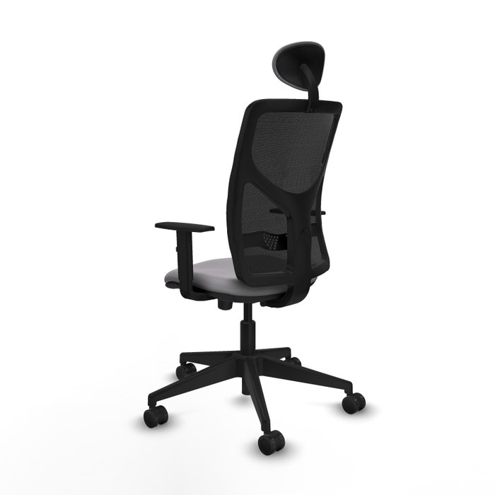 PIQUERAS Y CRESPO Silla de oficina Motilla Gris y Negro PIQUERAS Y CRESPO Silla de oficina Motilla Gris y Negro