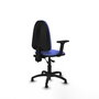 PIQUERAS Y CRESPO Silla de oficina Aýna Azul claro con Brazos 2D