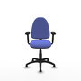 PIQUERAS Y CRESPO Silla de oficina Aýna Azul claro con Brazos 2D