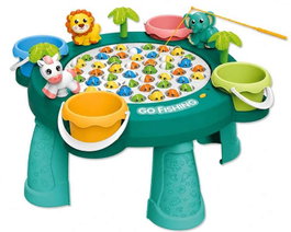 Jugatoys - enfamilia Juego ¡A Pescar! con mesa y sonidos