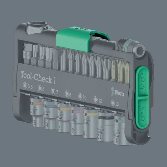 Wera Tool-Check 1 Juego de herramientas de 38 piezas