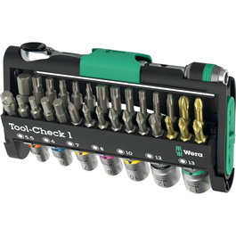 Wera Tool-Check 1 Juego de herramientas de 38 piezas