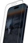 PanzerGlass Stealth Screen Protector con marco negro para iPhone 17 Pro Max