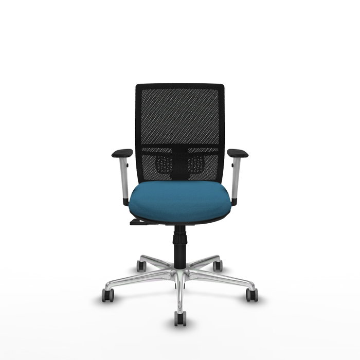 PIQUERAS Y CRESPO Silla de oficina Yunquera con mecanismo Sincro, Verde petróleo y Negro PIQUERAS Y CRESPO Silla de oficina Yunquera con mecanismo Sincro, Verde petróleo y Negro