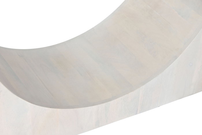 DKD Home Decor Mesa Comedor Blanco Mango 220 x 100 x 76 cm