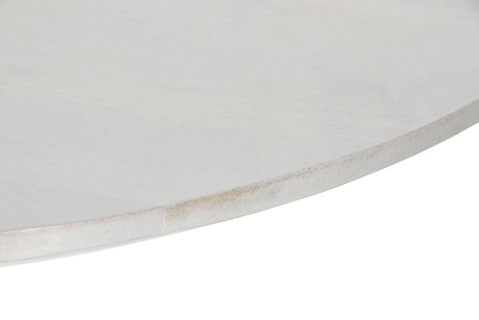 DKD Home Decor Mesa Comedor Blanco Mango 220 x 100 x 76 cm
