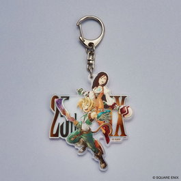 Square-Enix Llavero de acrílico Final Fantasy IX 25th Anniversary Yitán y Garnet