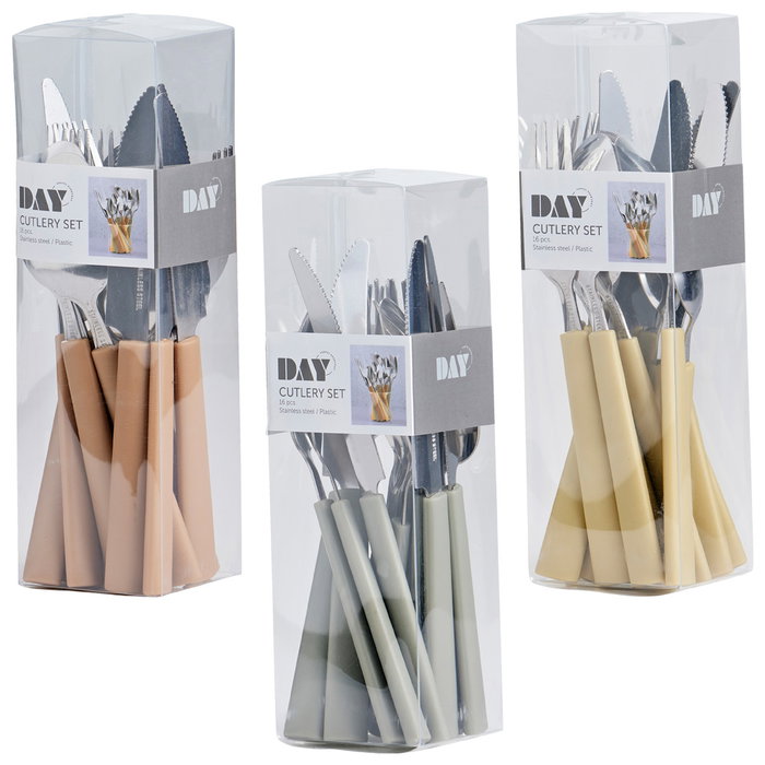 Cubertería 16 Piezas Day
