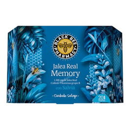 Black Bee Jalea Real Memory 20 Viales, Complemento Alimenticio