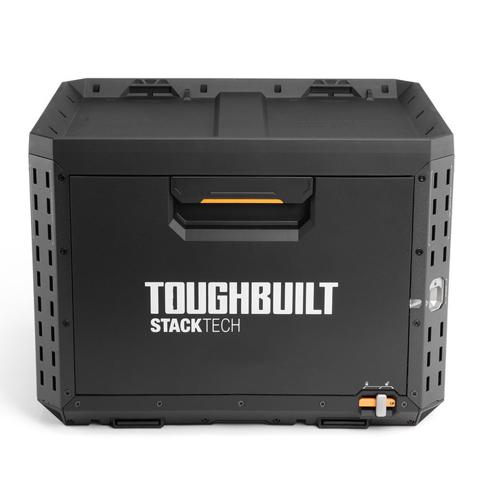 Toughbuilt Caja de herramientas Stacktech 1 cajón con cerradura, modular y apilable, 53 x 40,5 x 39,5 cm