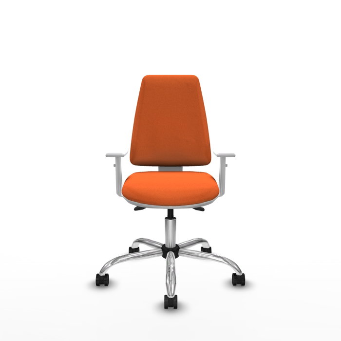 PIQUERAS Y CRESPO Silla de oficina Elche con mecanismo Asincro Naranja PIQUERAS Y CRESPO Silla de oficina Elche con mecanismo Asincro Naranja