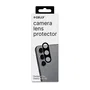 Celly CAMERALENS1064 Protector de Lente Vidrio Templado para Samsung Galaxy A55 5G - Negro Transparente, Protección Antiarrañazos