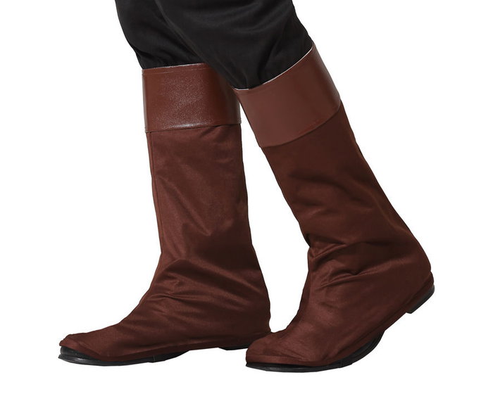 Cubrebotas Carnaval Marrón Hombre Adulto Cubrebotas Carnaval Marrón Hombre Adulto
