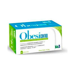 BIE 3 Obesicontrol 80 Cap. Ayuda a la Sensación de Saciedad con Vitamina C y B7