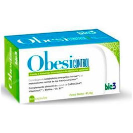 BIE 3 Obesicontrol 80 Cap. Ayuda a la Sensación de Saciedad con Vitamina C y B7