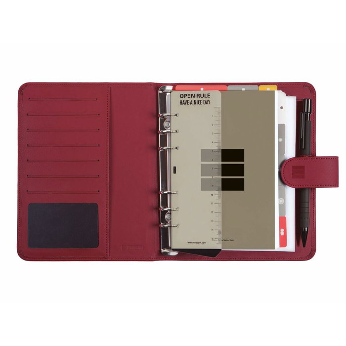 Finocam Agenda Organizador Open Troya 1000-155x215 mm Svv Burdeos 2025