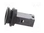 HARTING Conector hembra USB har-port 22mm negro