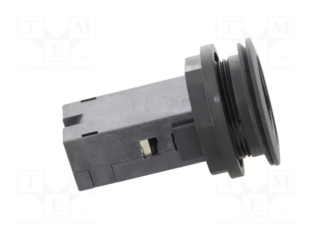 HARTING Conector hembra USB har-port 22mm negro