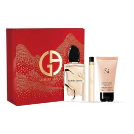 Giorgio Armani Sí Eau Parfum 100ml + EDP 10ml + Loción Corporal 50ml