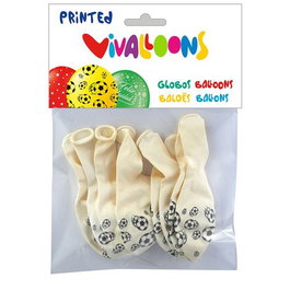Globo Vivalloons Balon De Futbol Bolsa De 8