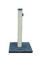 Gloria Danubio Cat Scratching Post 60 cm Gris Claro (Set de 8)