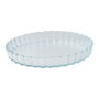 San Ignacio Experto Fuente de Vidrio Borosilicato para Horno 1.3 Litros Ø27.5 x 3.7 cm, Apto Microondas, Lavavajillas, Frigorífico