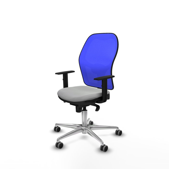 PIQUERAS Y CRESPO Silla de oficina Jorquera Gris claro/Azul PIQUERAS Y CRESPO Silla de oficina Jorquera Gris claro/Azul