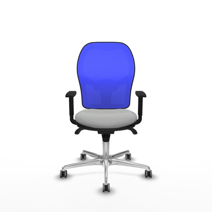 PIQUERAS Y CRESPO Silla de oficina Jorquera Gris claro/Azul PIQUERAS Y CRESPO Silla de oficina Jorquera Gris claro/Azul