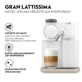 Nespresso Gran Lattissima EN 640.W De'Longhi, Blanco