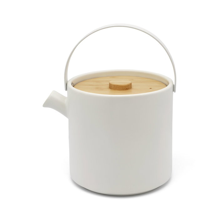 Bredemeijer Tea Set Umea 1,2L Blanco con Calentador