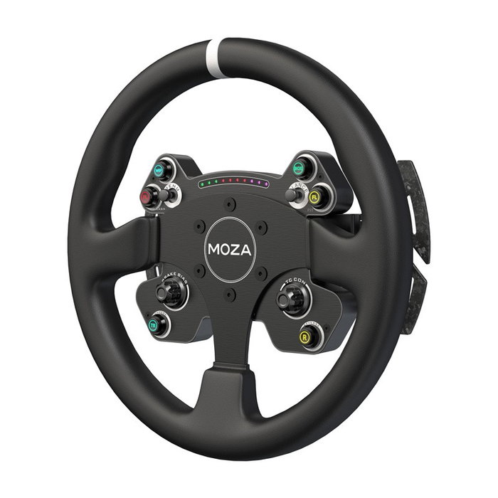 MOZA RACING CS V2P Dual Clutch Steering Wheel Negro