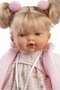Llorens Muñeca Roberta Llorona cuerpo de tela 33 cm con sonido - Edad mínima 3 años - Español