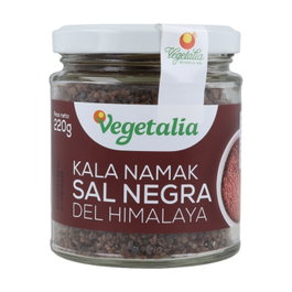 Vegetalia Kala Namak (Sal Negra del Himalaya) 220g - Condimento vegano