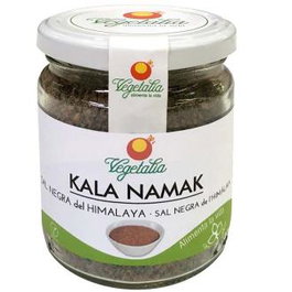 Vegetalia Sal Del Himalaya Kala Namak Negra 220Gr Condimento Vegano