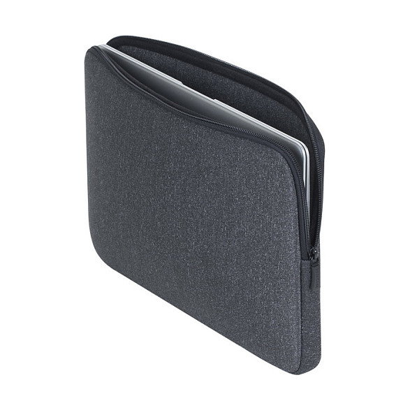RIVACASE 5133 Funda Antishock de Neopreno para Portátil Hasta 15.4 Pulgadas (39.1 cm) Color Gris