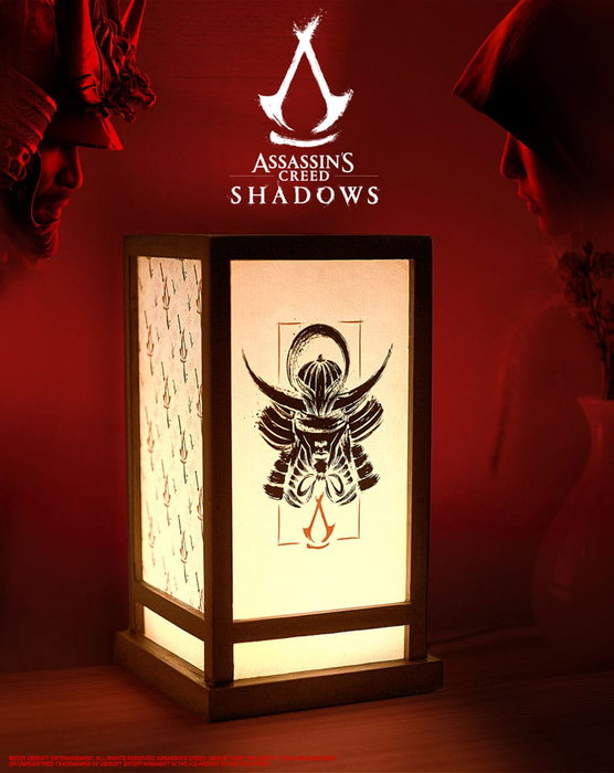 Neamedia Icons Assassin's Creed Shadows Lámpara LED Lantern 25 cm