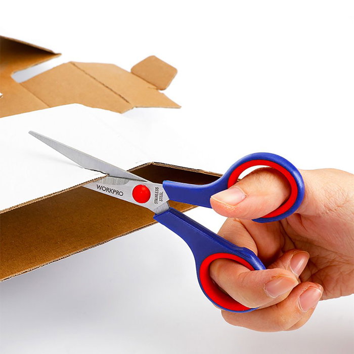 Workpro Tijeras de Papelería Acero Inoxidable 14 cm Workpro Tijeras de Papelería Acero Inoxidable 14 cm