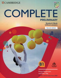 CAMBRIDGE Complete Preliminary (B1) Student's Book Without Answers