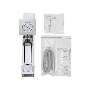 Ergotron 98-088 - Kit de monitor para brazo articulado StyleView, soporte para escritorio, ajuste de altura, 68.6 cm (27"), 10.9 kg de capacidad, color blanco