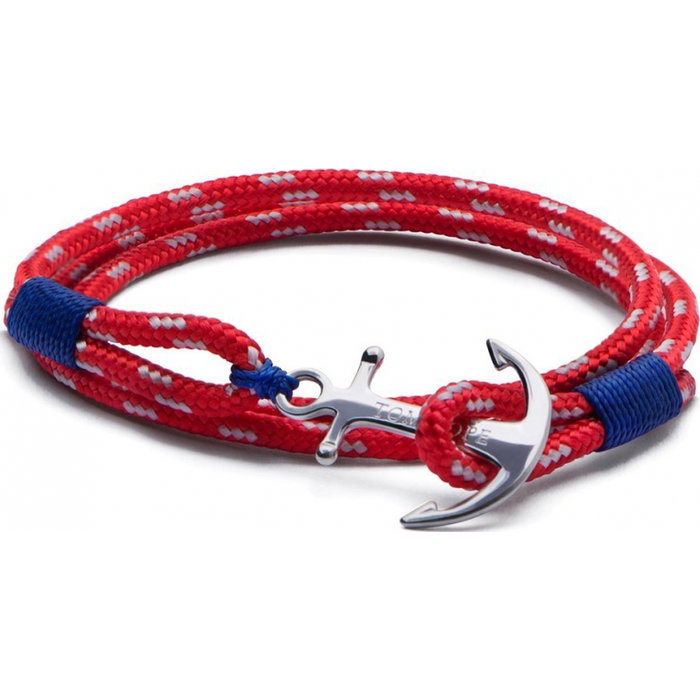 Tom Hope Pulsera Arctic 3 Doppio Giro Total Rosso Misura S Tom Hope Pulsera Arctic 3 Doppio Giro Total Rosso Misura S