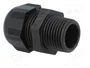 HELU Sello aislante HELUTOP HT-NPT NPT1/2 de poliamida negro