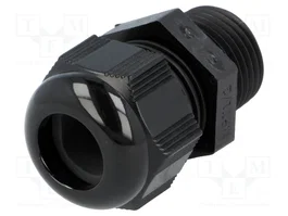 HELU Sello aislante HELUTOP HT-NPT NPT1/2 de poliamida negro