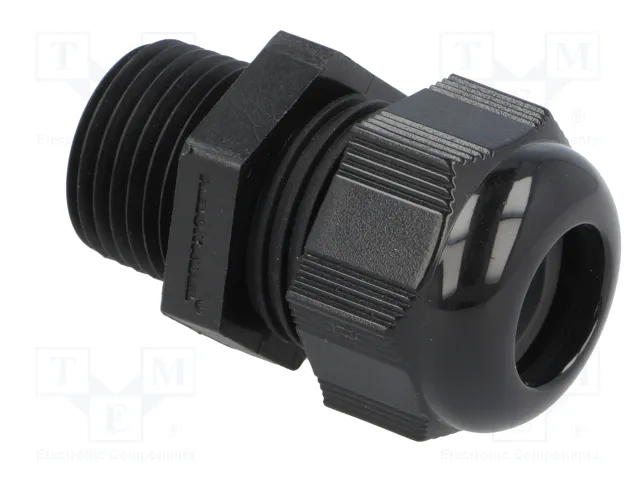 HELU Sello aislante HELUTOP HT-NPT NPT1/2 de poliamida negro
