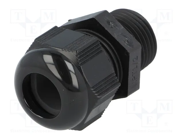 HELU Sello aislante HELUTOP HT-NPT NPT1/2 de poliamida negro