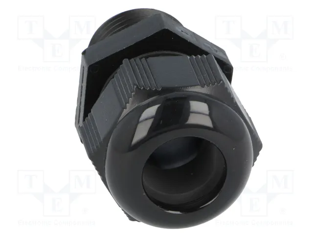 HELU Sello aislante HELUTOP HT-NPT NPT1/2 de poliamida negro